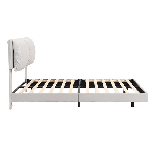 OAKLEIGH HOME SEQUOIA FLOATING BED FRAME WITH LED
