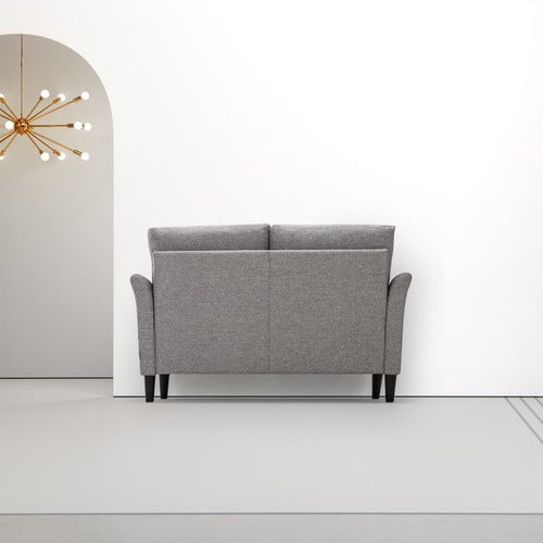 STUDIO HOME LIGHT GREY 2 SEATER CLASSIC SOFA