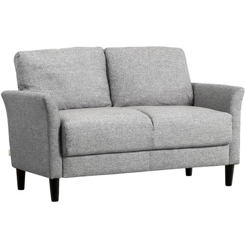 STUDIO HOME LIGHT GREY 2 SEATER CLASSIC SOFA