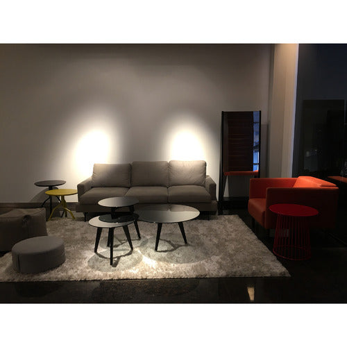 INNOVA STUDIO LILO GLASS-TOP COFFEE TABLE