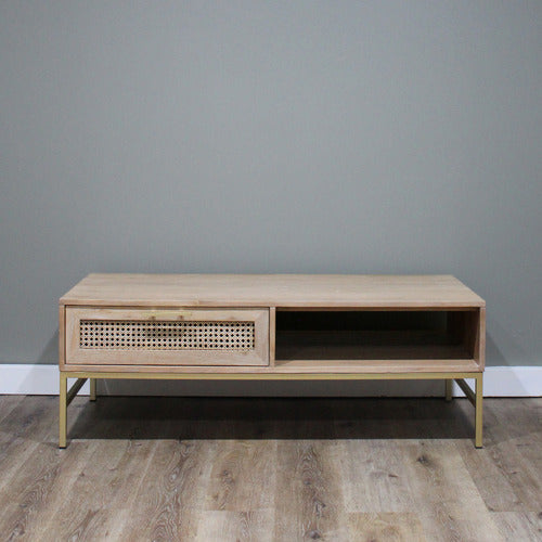 CARRINGTON FURNITURE LILO RATTAN COFFEE TABLE