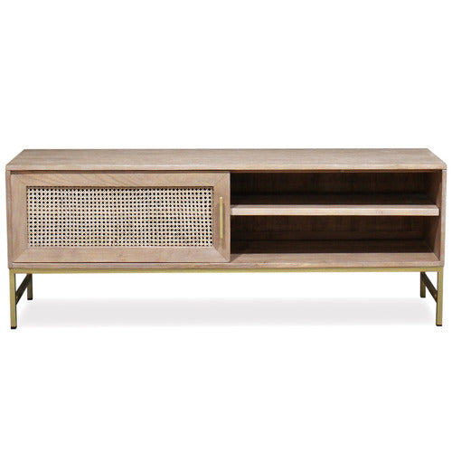 CARRINGTON FURNITURE 160CM LILO RATTAN TV UNIT