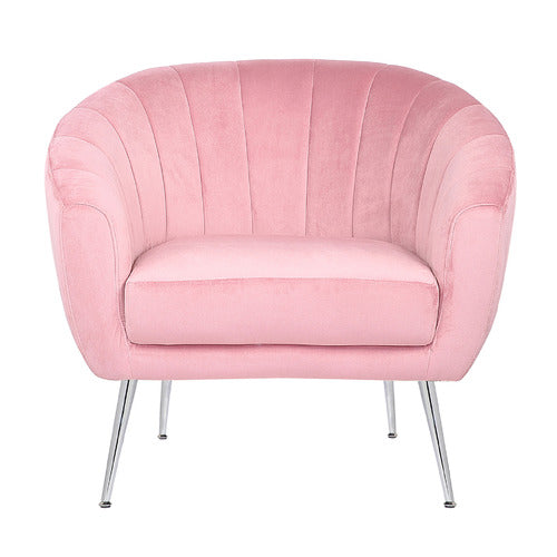 SOUTHERN STYLERS LINOS VELVET ARMCHAIR