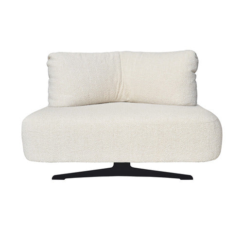 BROOKLYN AND BELLA LUCA BOUCLE LOUNGE CHAIR