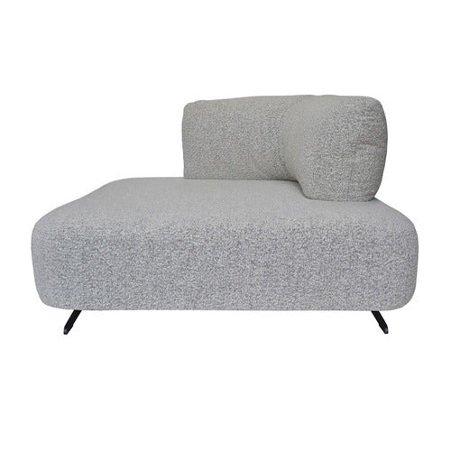 BROOKLYN AND BELLA LUCA BOUCLE LOUNGE CHAIR