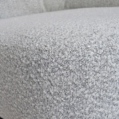 BROOKLYN AND BELLA LUCA BOUCLE LOUNGE CHAIR