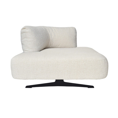 BROOKLYN AND BELLA LUCA BOUCLE LOUNGE CHAIR