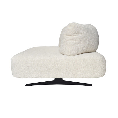 BROOKLYN AND BELLA LUCA BOUCLE LOUNGE CHAIR
