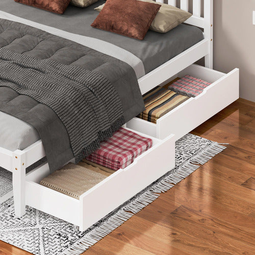 HOXTON ROOM LUNOX PINE WOOD BED FRAME