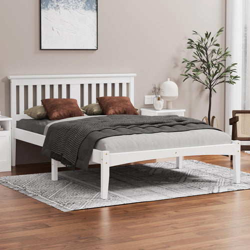 HOXTON ROOM LUNOX PINE WOOD BED FRAME