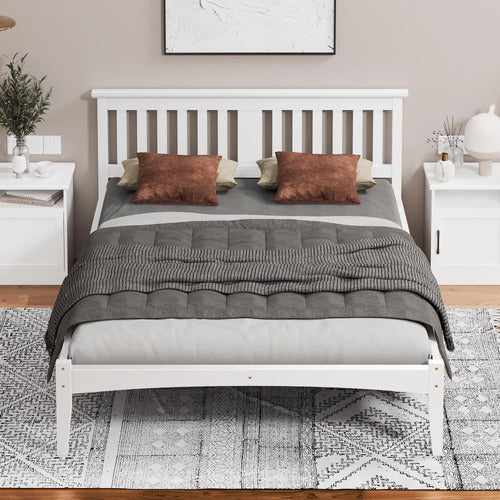 HOXTON ROOM LUNOX PINE WOOD BED FRAME