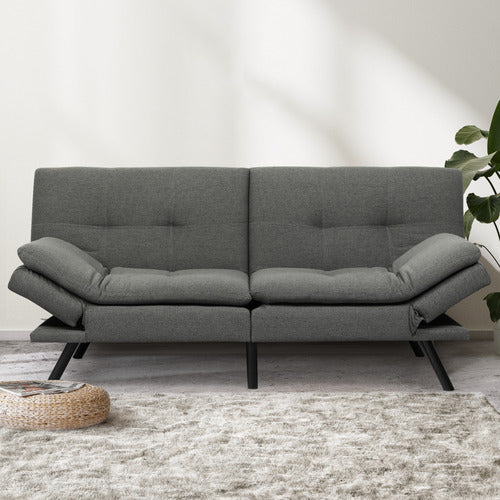 OAKLEIGH HOME LUZ 3 SEATER SINGLE SOFA BED