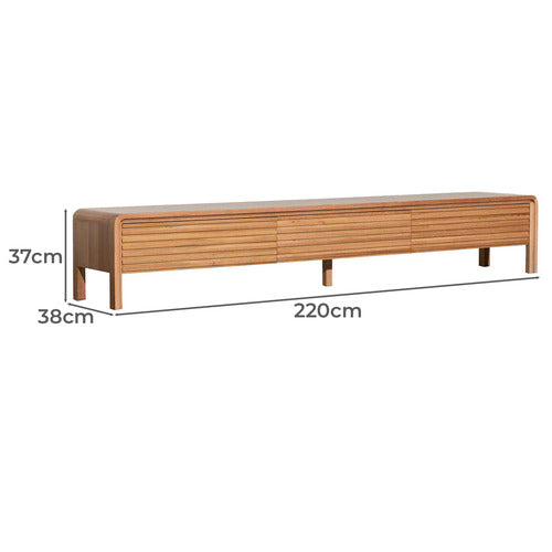 HARPER & HINDLEY LYLAH MESSMATE WOOD ENTERTAINMENT UNIT
