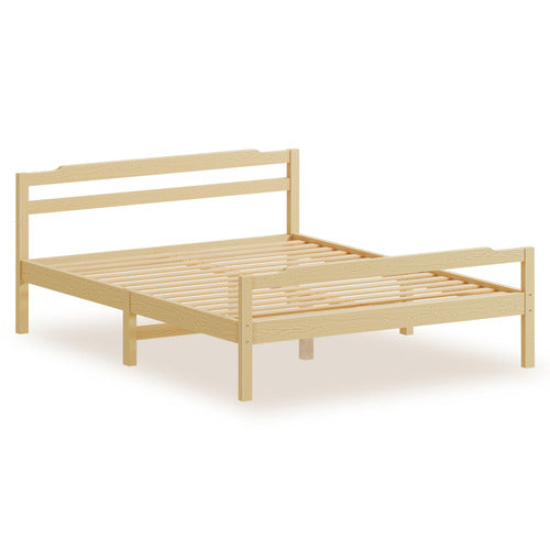 HOXTON ROOM LYNA PINE WOOD BED FRAME