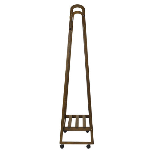 LIVING FUSION LYNNE BAMBOO CLOTHING RACK