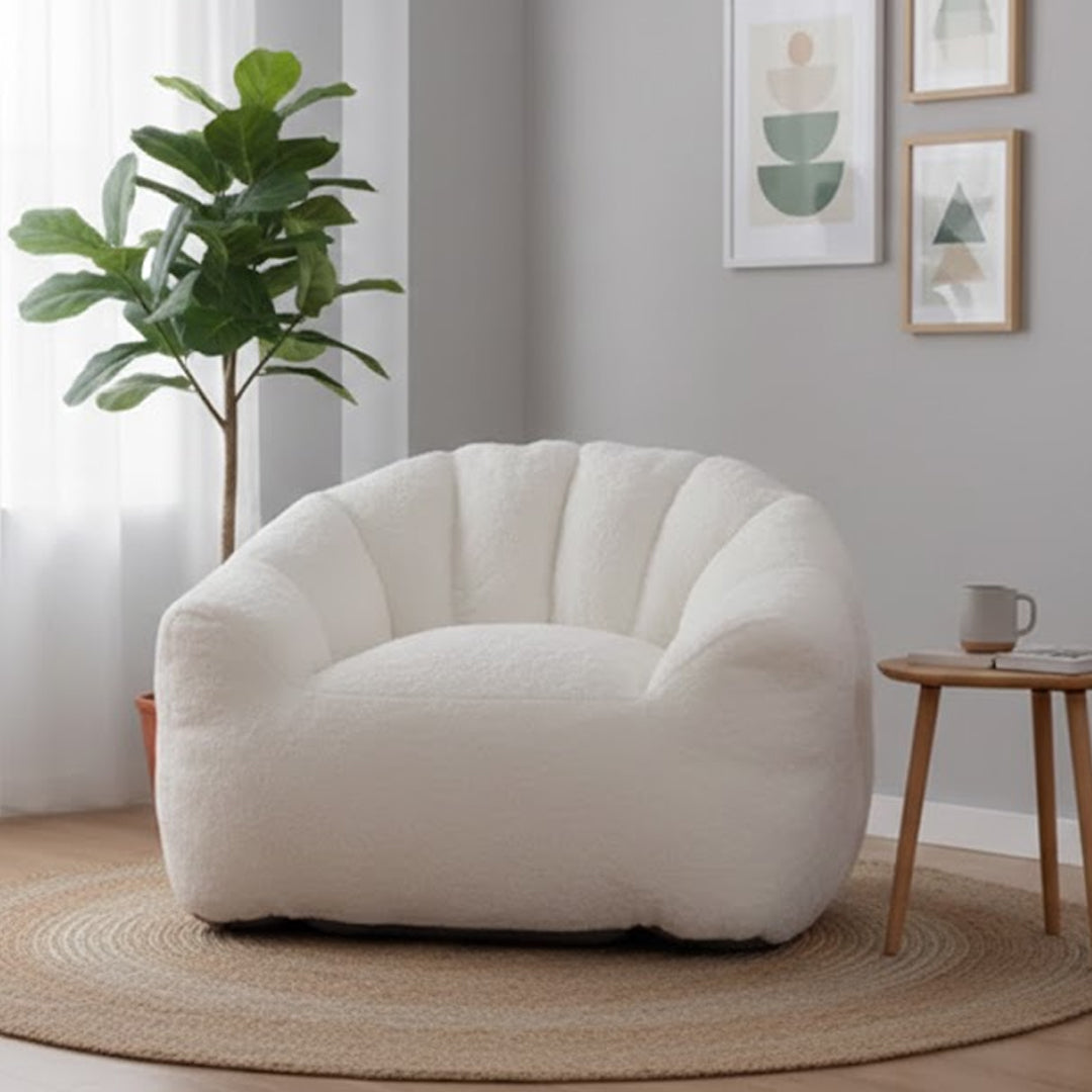 MACIAS CREAM ACCENT CHAIR CREAM