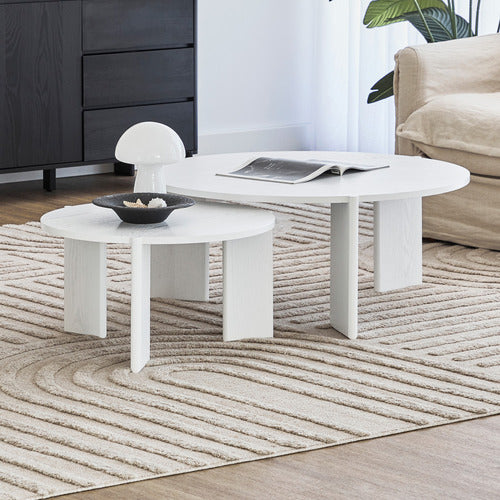 MADDISON LANE 2 PIECE SENECA COFFEE TABLE SET
