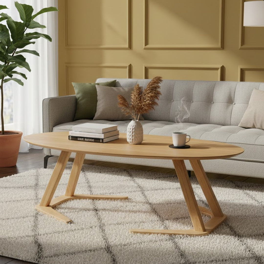MIKASA FURNITURE BIS SOLID WOOD COFFEE TABLE