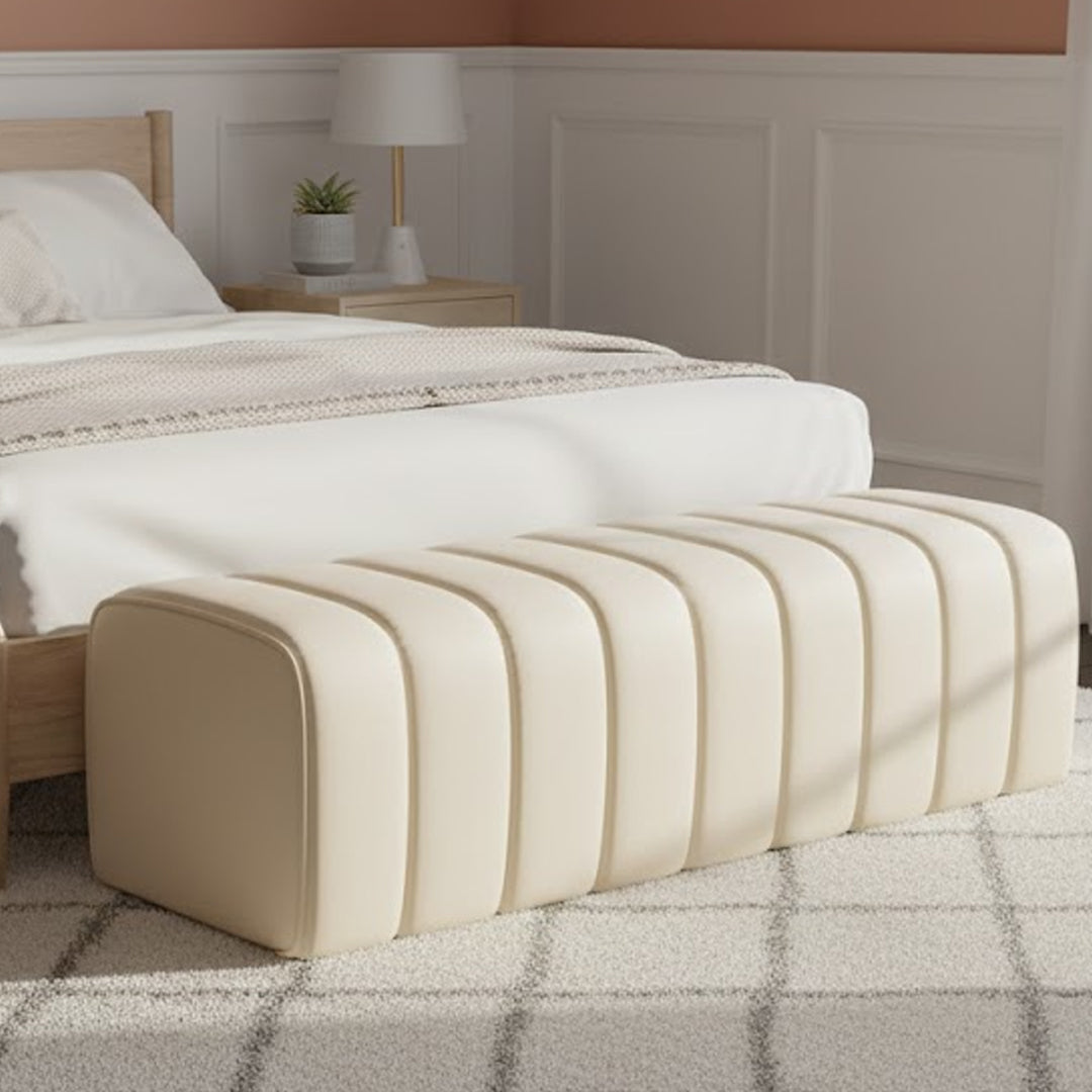 MITZI OTTOMAN BEIGE