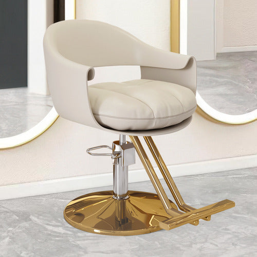 MODERN COLLECTIVE JARED FAUX LEATHER SALON CHAIR