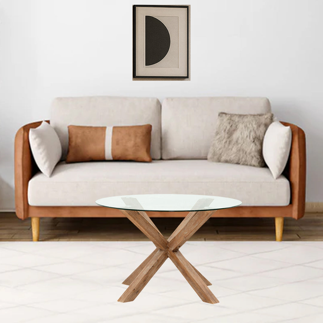 MODERN COLLECTIVE KREMER 2 SEATER LINEN-BLEND SOFA