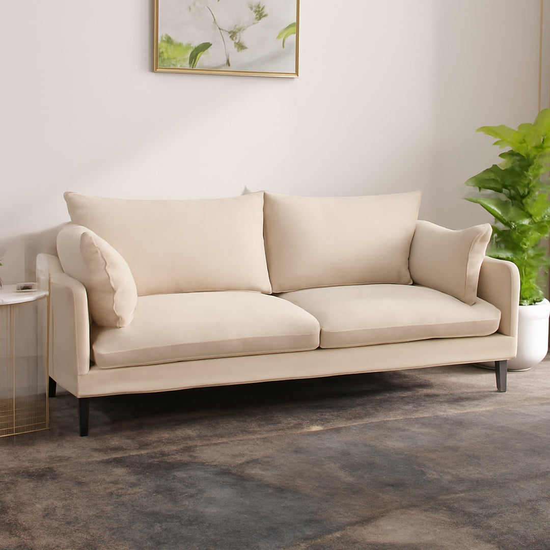 MODERN COLLECTIVE MAXIM 2 SEATER LINEN-BLEND SOFA