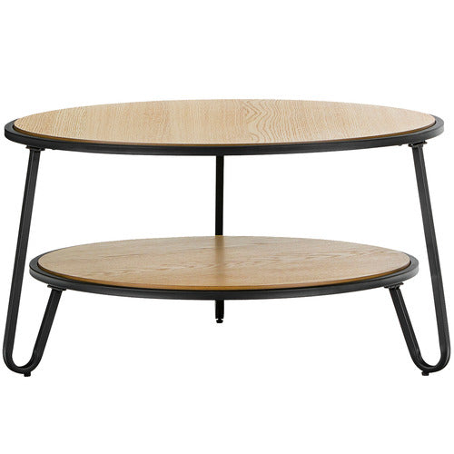 CONTINENTAL DESIGNS MACY ROUND COFFEE TABLE