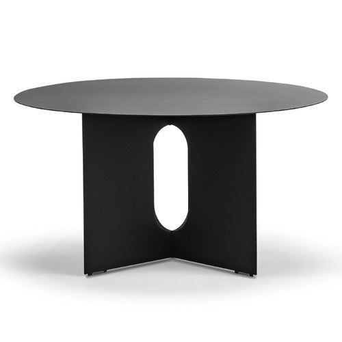 CONTINENTAL DESIGNS MAFFEI STAINLESS STEEL COFFEE TABLE