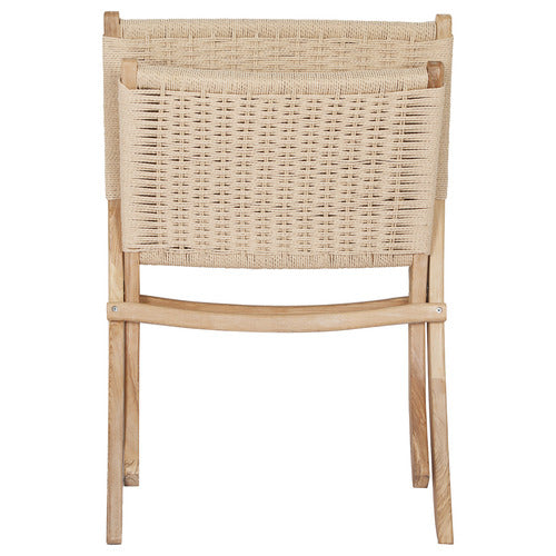 OAKLEIGH HOME MAGADI ASH WOOD LOUNGE CHAIR