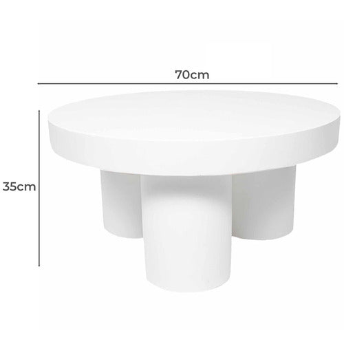 MAKKARI POLYSTONE OUTDOOR COFFEE TABLE