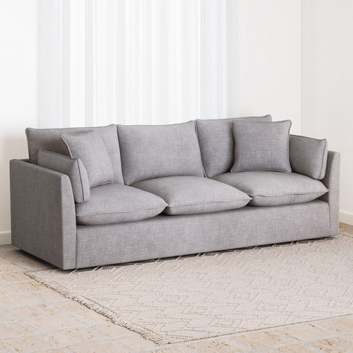 MALIBU 3 SEATER UPHOLSTERED SOFA
