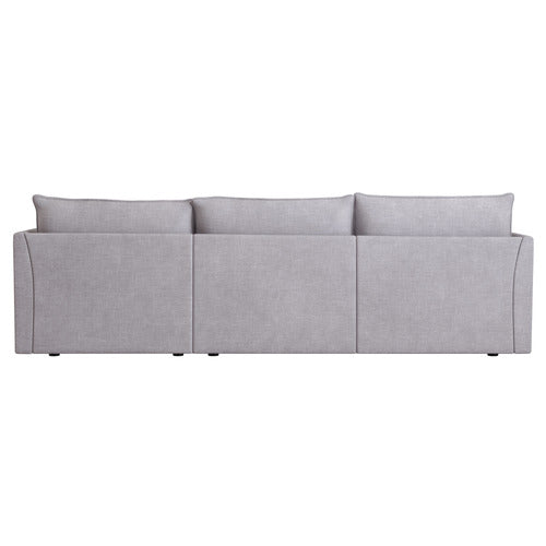 MALIBU 3 SEATER UPHOLSTERED SOFA WITH CHAISE