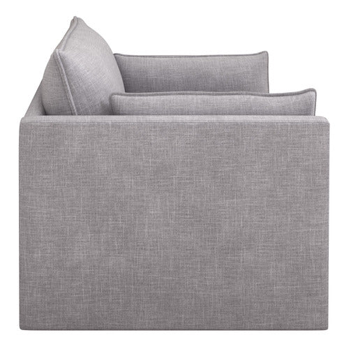 MALIBU UPHOLSTERED SWIVEL ARMCHAIR