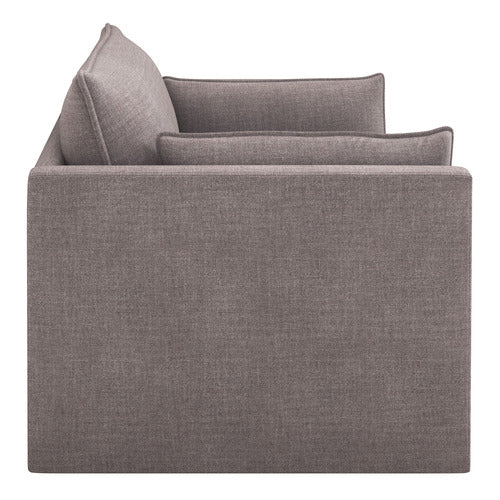 MALIBU UPHOLSTERED SWIVEL ARMCHAIR