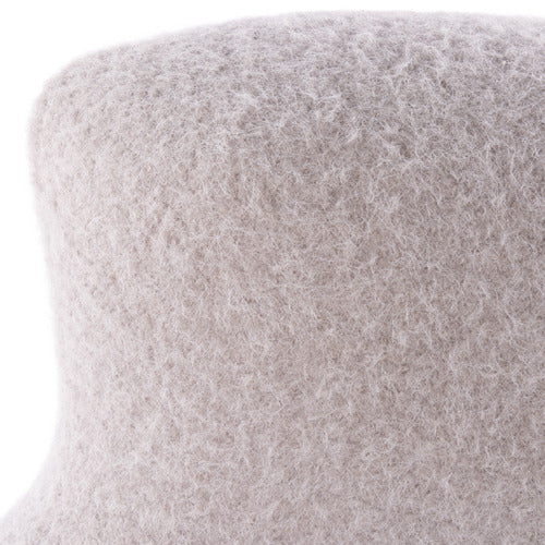 THE HOME COLLECTIVE MALIX FAUX MOHAIR ARMCHAIR
