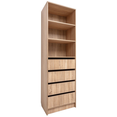 CAPEVIEW INTERIORS MALMO SLIM SHAKER SHELF WARDROBE