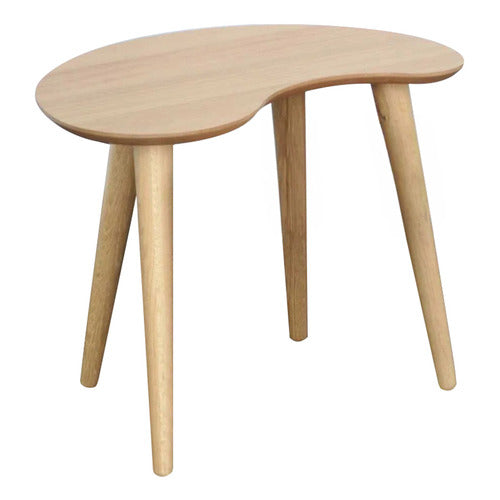 OSLO HOME 2 PIECE RORY OAK WOOD NESTING COFFEE TABLE SET