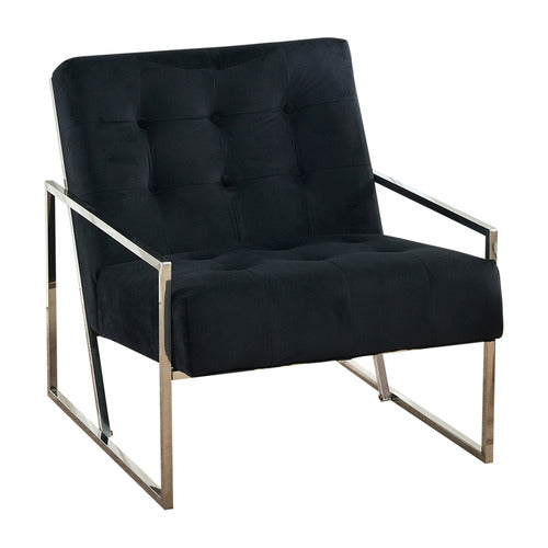 SOUTHERN STYLERS MAREK VELVET ARMCHAIR