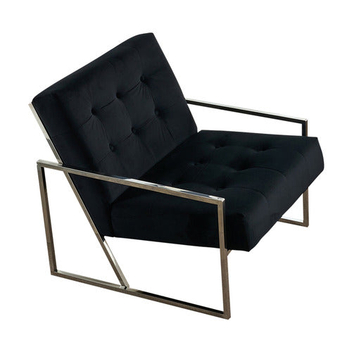 SOUTHERN STYLERS MAREK VELVET ARMCHAIR
