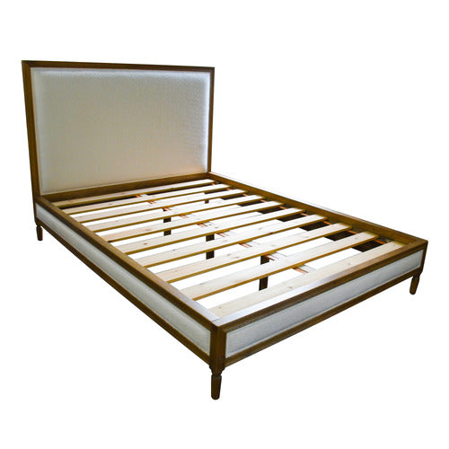 NATURALLY PROVINICIAL MARIUS BOUCLE BED FRAME