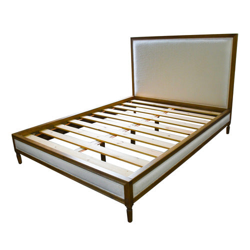 NATURALLY PROVINICIAL MARIUS BOUCLE BED FRAME