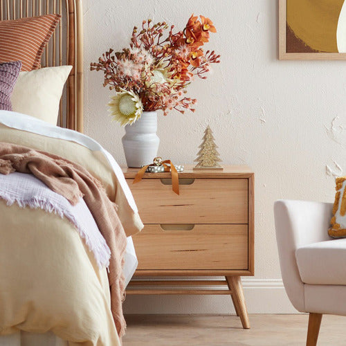 EVERGREEN HOME MARLEY MESSMATE BEDSIDE TABLE
