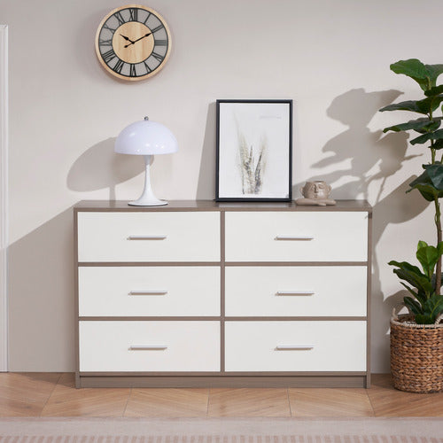 AROYA HOME MARLOWE 6 DRAWER CHEST