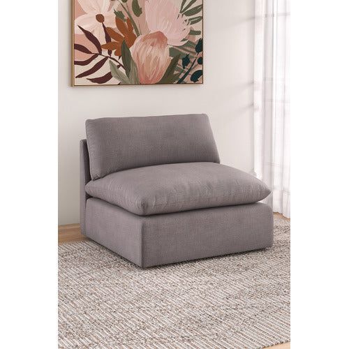 MARTINE ARMLESS LOUNGE CHAIR