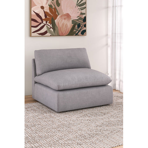 MARTINE ARMLESS LOUNGE CHAIR