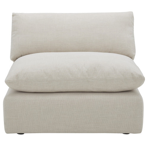 MARTINE UPHOLSTERED ARMLESS CHAIR