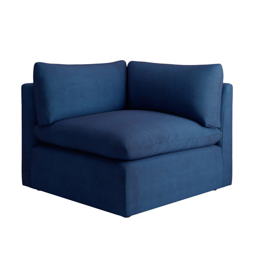 MARTINE VELVET CORNER LOUNGE CHAIR
