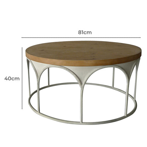 HIGH ST. MARTINIQUE 81CM COFFEE TABLE