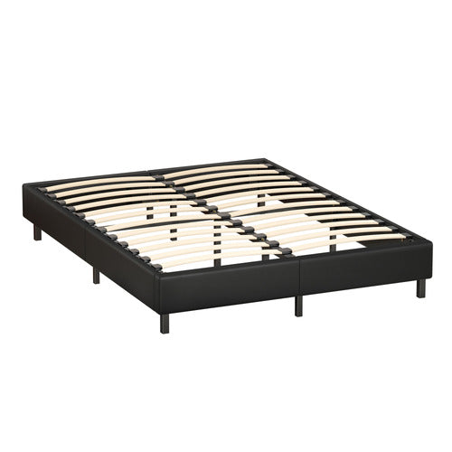 HOXTON ROOM MARYAM FAUX LEATHER BED BASE