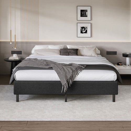HOXTON ROOM MARYAM UPHOLSTERED BED BASE